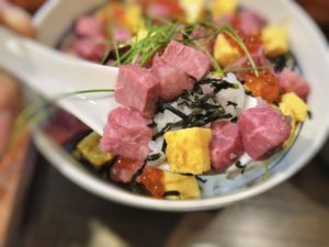 ローストビーフ大野の海鮮ローストビーフちらし丼②