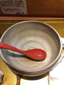 麺屋音の特製濃厚煮干しそば①