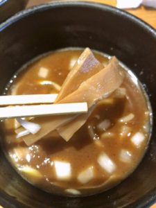 麺屋炙りの特製つけ麺③