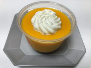 セブンイレブンのとろ生かぼちゃプリン⑥