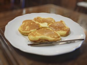 喫茶蔵のホットケーキセット①
