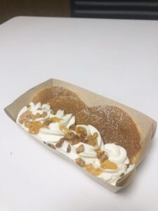 セブンイレブンのメープル＆ナッツパンケーキ②